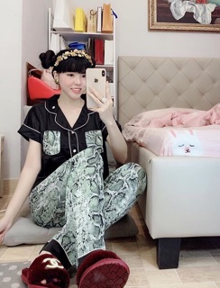 Set bộ lụa satin cao cấp