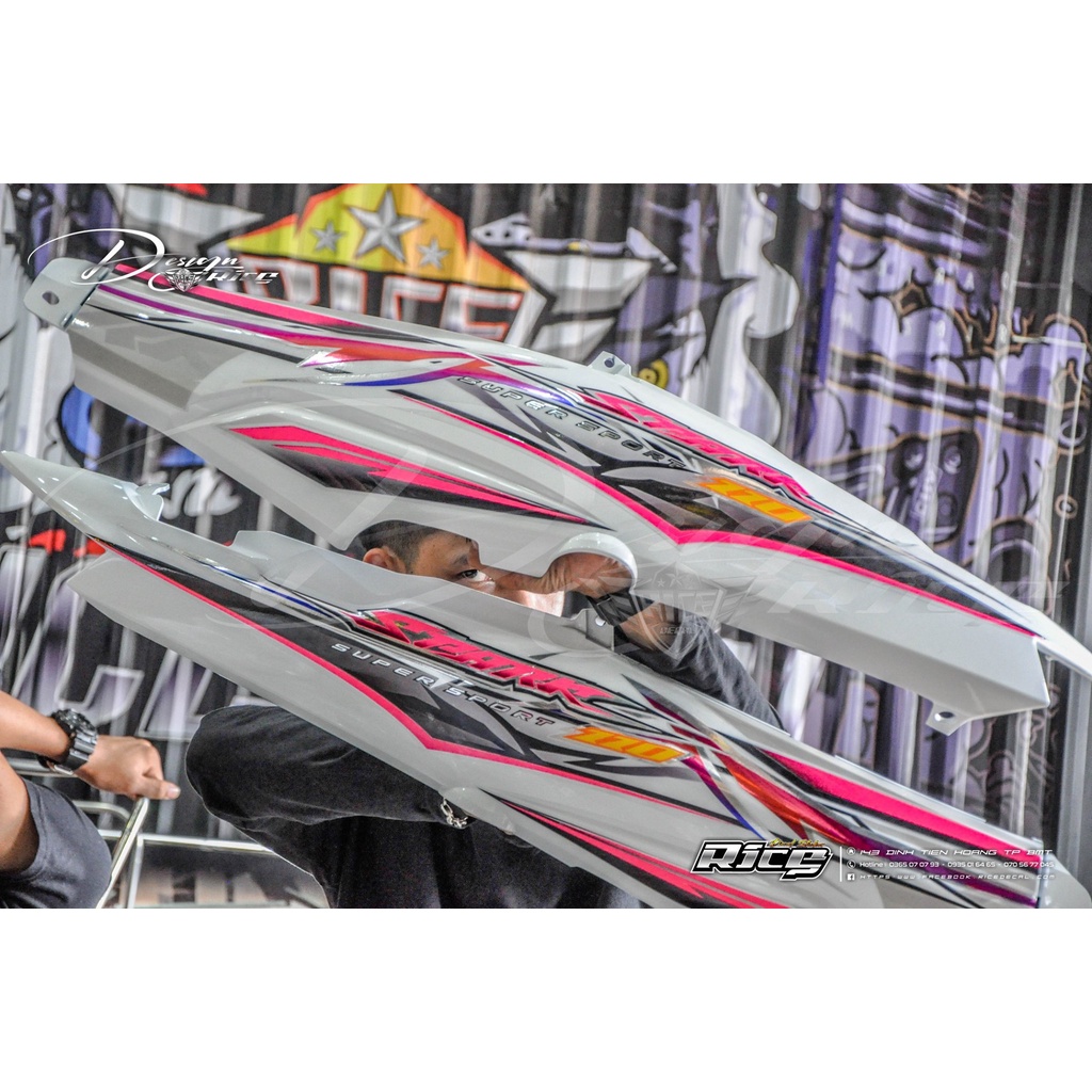 Tem Sirius Trắng  Spark Titan Sấm Sét