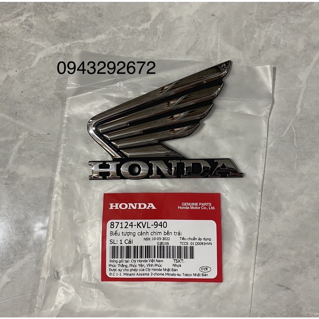 Biểu Tượng Cánh Chim Bên Trái Future Neo, X Honda