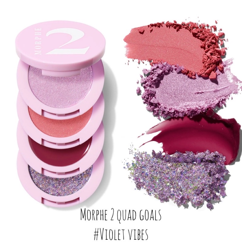 Bảng phấn mắt 4 ô Morphe 2 Quad Goals