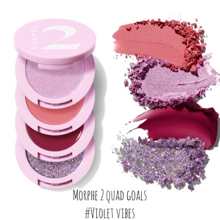 [BILL US] Bảng phấn mắt 4 ô Morphe 2 Quad Goals