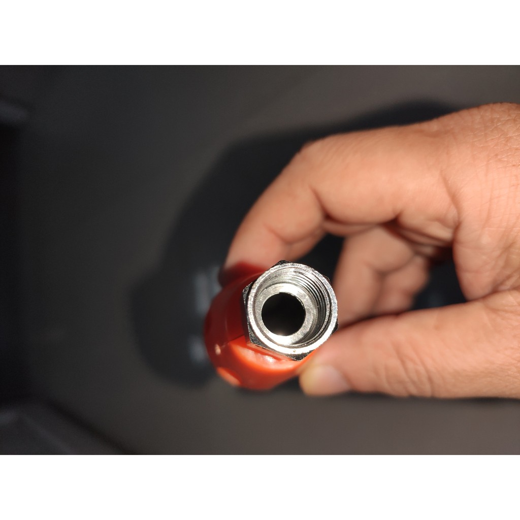 Vòi xịt máy rửa xe cho loài đầu rửa xe áp lực rời, ren 14mm, dài 60cm, thép inox bền.
