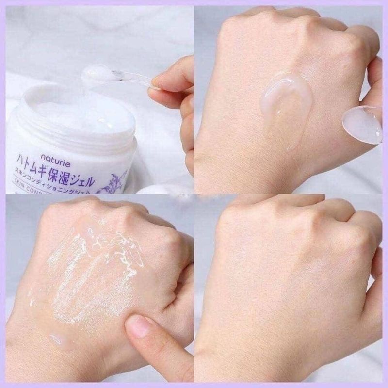 🦋giảm giá🦋Gel Dưỡng Da Naturie Hatomugi Skin Conditioning Chiết Xuất Từ Hạt Cây Ý Dĩ 180g
