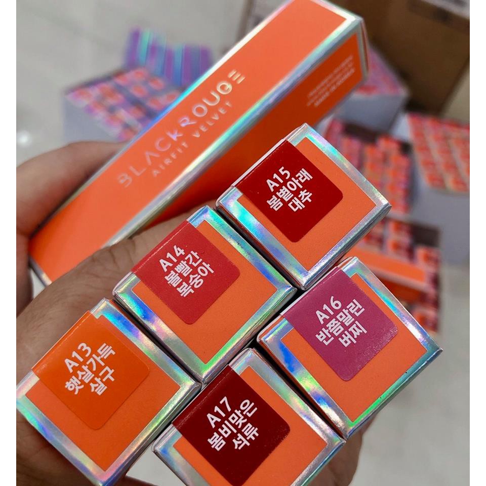 Black rouge kem lì bảng mới A13->A17 | Thế Giới Skin Care