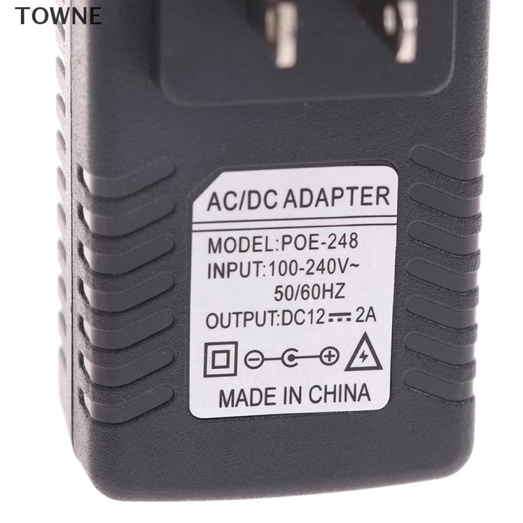 Bộ Chuyển Đổi Nguồn Điện Ac 110v-240v Sang Dc 12v 15v 24v 48v 0.5a 1a Poe