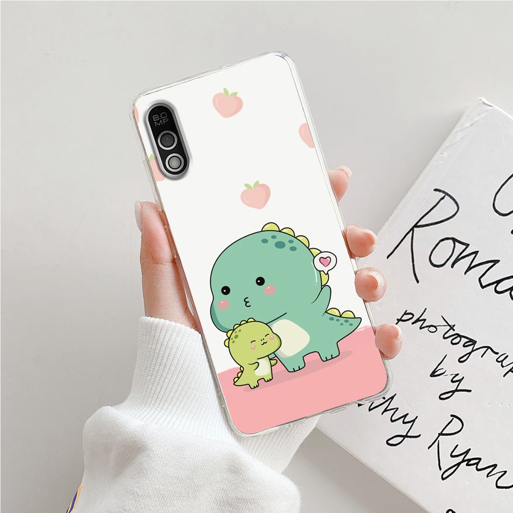 [HOT]ỐP VSMART BEE - BEE 3 - LIVE - STAR , IN HÌNH KHỦNG LONG CHIBI SIÊU DỄ THƯƠNG.