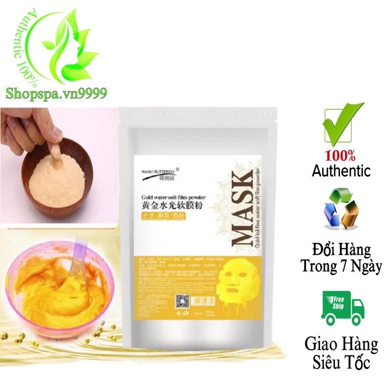 Bột đắp mặt nạ vàng 24K Gold Mask