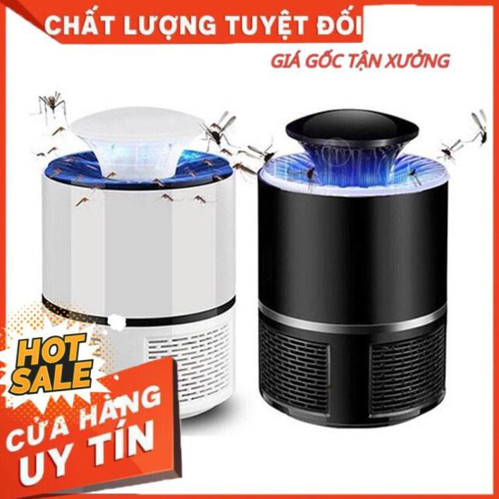 Đèn bắt muỗi, máy bắt muỗi thông minh hình trụ không dùng hóa chất, không gây ồn an toàn cho sức khỏe (kèm theo sạc)