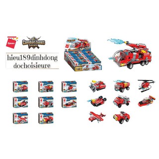 Lắp ráp xếp hình 1805 : Xe Cứu Hỏa