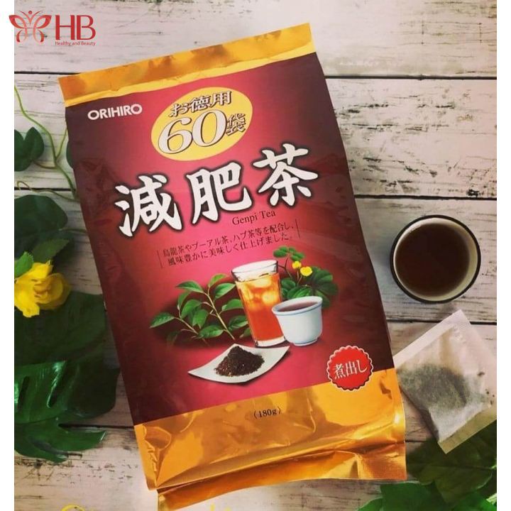 Trà ổi Orihiro Nhật Bản hỗ trợ giảm cân cải thiện tiêu hóa hộp 60 túi - 1234519