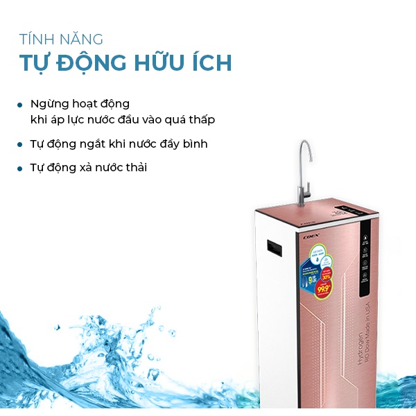 Máy Lọc Nước Coex 8 cấp Hydrogen WP-7212