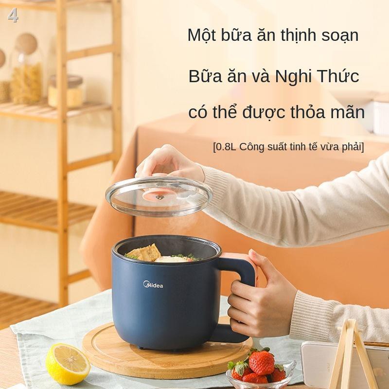 nồi cơm điện Midea ký túc xá sinh viên mini đa năng nấu phở gia đình tích hợp lẩu