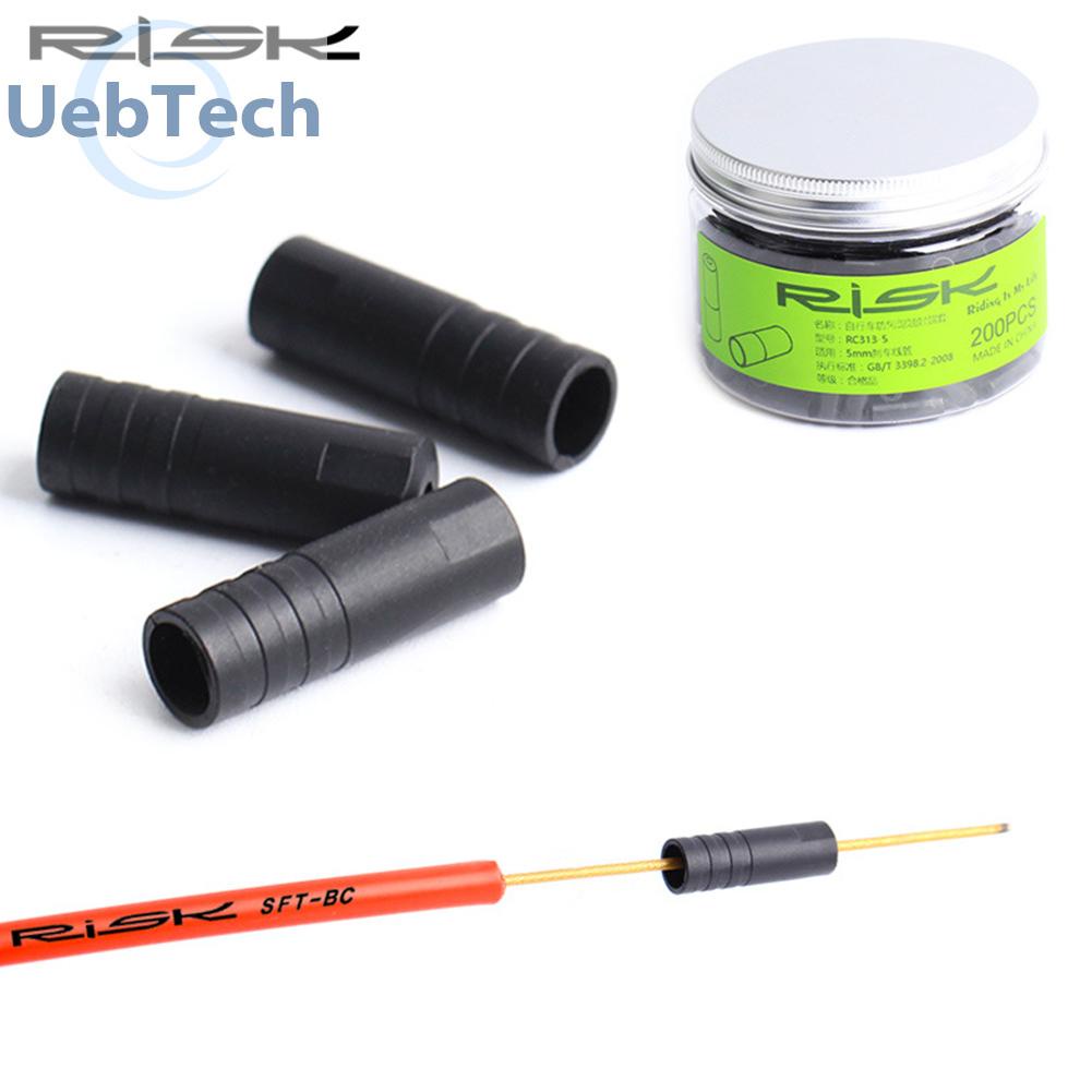 Set 100 đầu bọc dây cáp phanh xe đạp leo núi uebtech