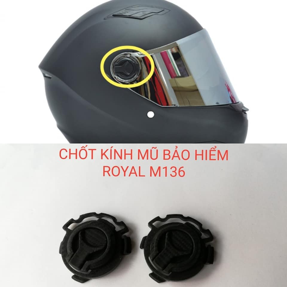 PHỤ KIỆN MŨ BẢO HIỂM FULLFACE ROYAL M136 - ASIA MT136