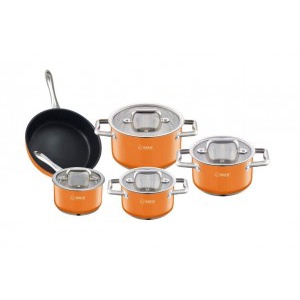 BỘ NỒI INOX 5 MÓN  CAO CẤP AN05SMC HÀNG CHÍNH HÃNG