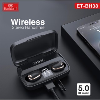 [Mã 99ELHA giảm 7% đơn 300K] Tai Nghe Bluetooth True Wireless Earldom ETBH38
