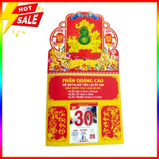 Lịch tết 2022 mẫu A90B lịch bloc bìa treo tường, lịch lốc cỡ đại trung lỡ bìa lò xo