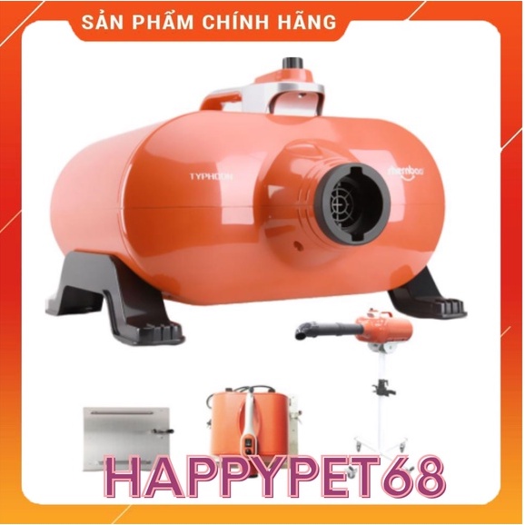 Máy sấy cao cấp Shernbao 3000w cho thú cưng chó mèo 2 motor