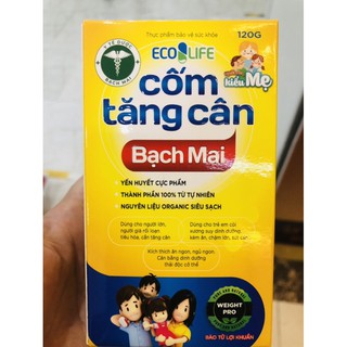 CỐM TĂNG CÂN BẠCH MAI DỄ DÙNG CHO MỌI LỨA TUỔI