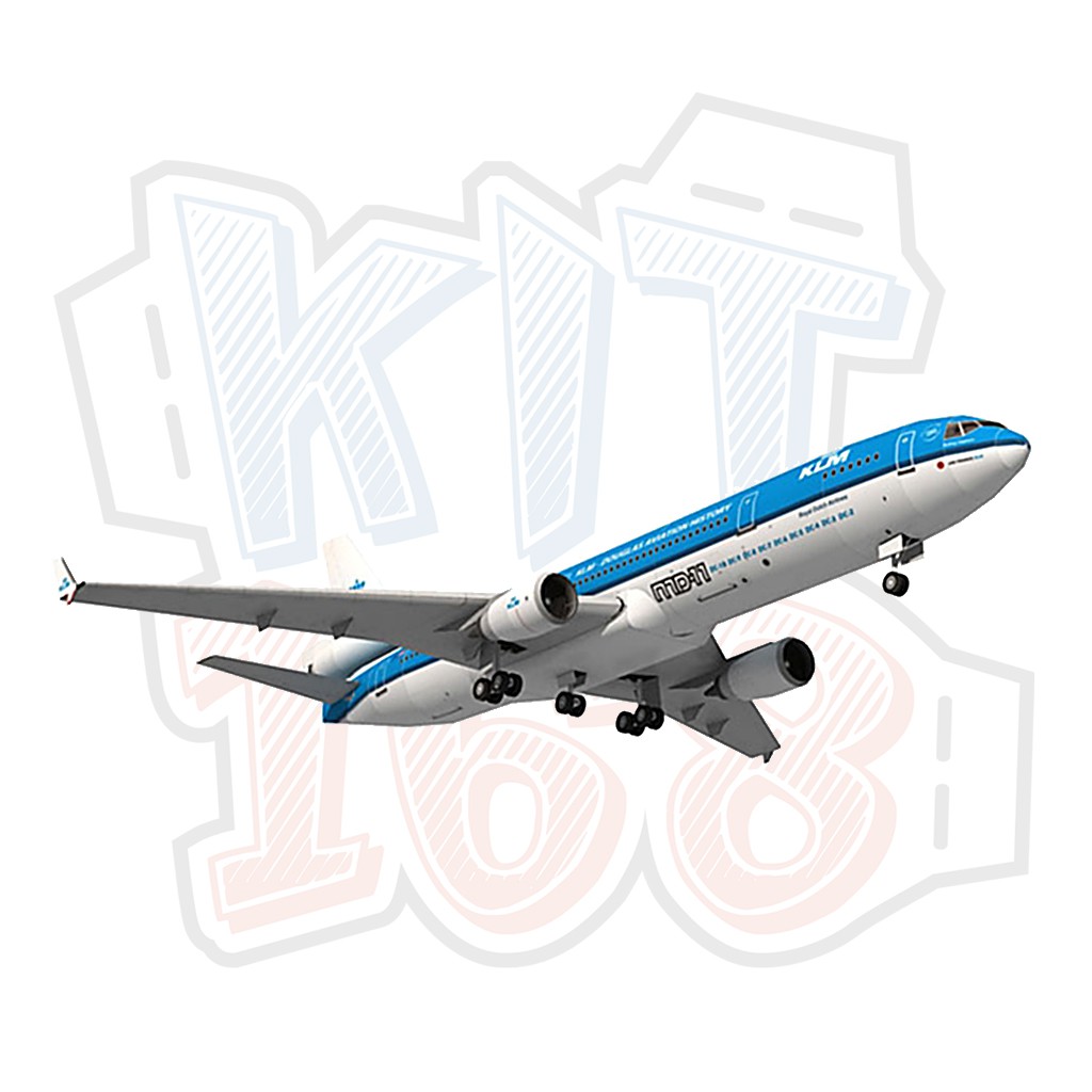 Mô hình giấy Máy bay KLM MD-11