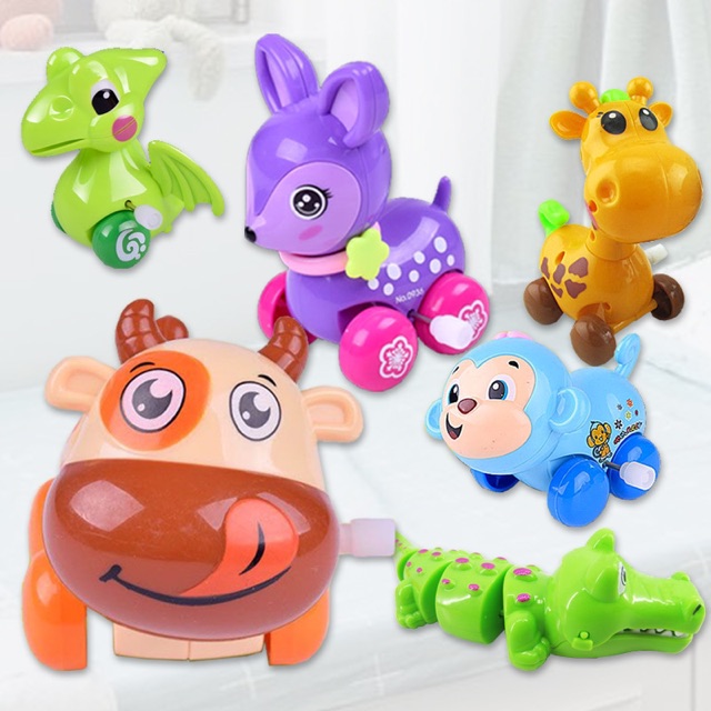 ĐỒ CHƠI CON THÚ CHẠY CÓT DỄ THƯƠNG CHO BÉ