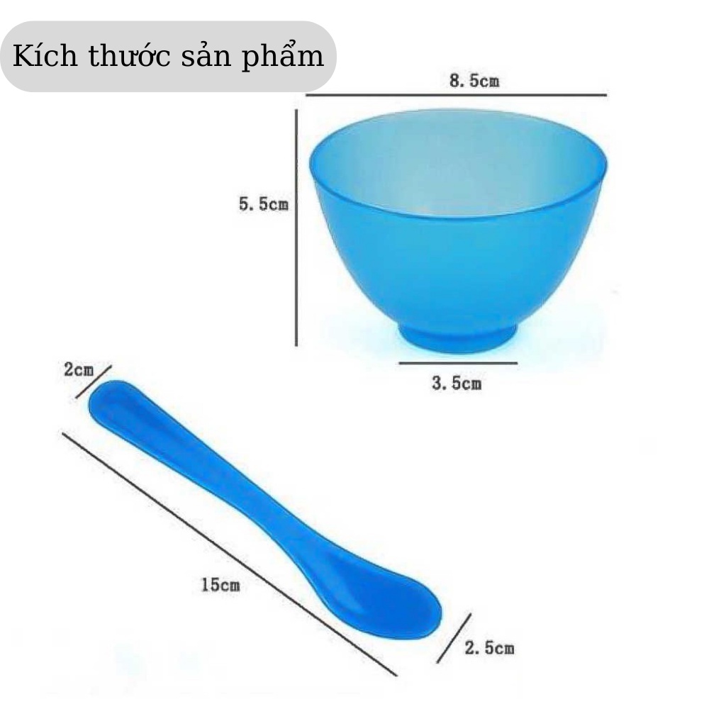 Bát trộn đắp mặt nạ 6 chi tiết - MAMITITI