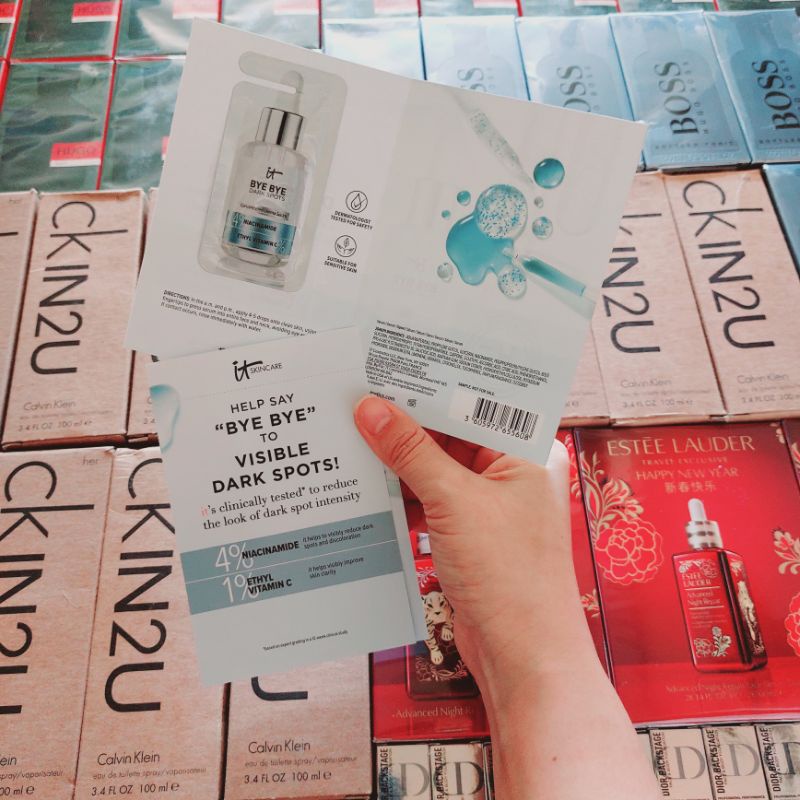 [ Combo 10 gói ] Tinh Chất Sáng Da Mờ Đốm Nâu It Skincare Bye Bye Dark Spots 4% Niacinamide Serum