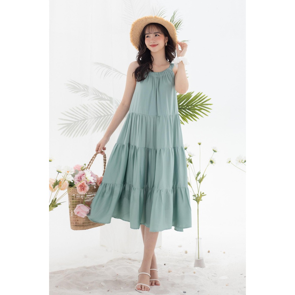 [Mã WAMT1505 giảm 10K đơn 0K] RUBY DRESS - Váy lụa tằm cao cấp | BigBuy360 - bigbuy360.vn