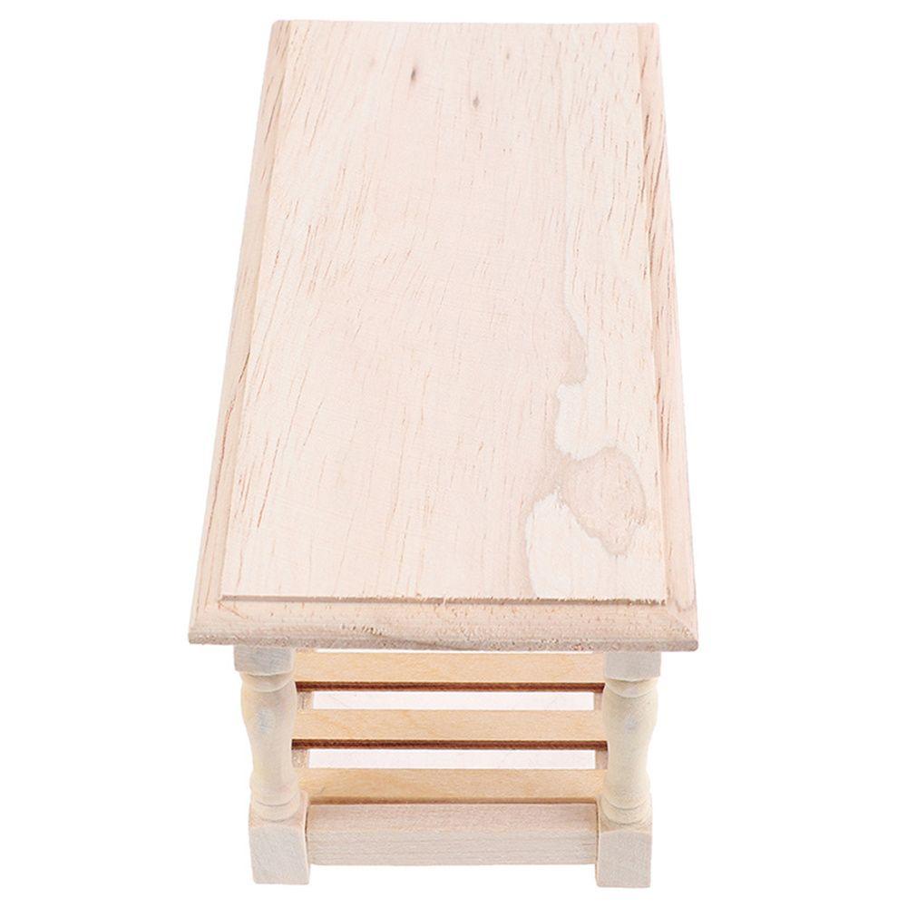 Mô Hình Bàn Gỗ Mini Trang Trí Nội Thất