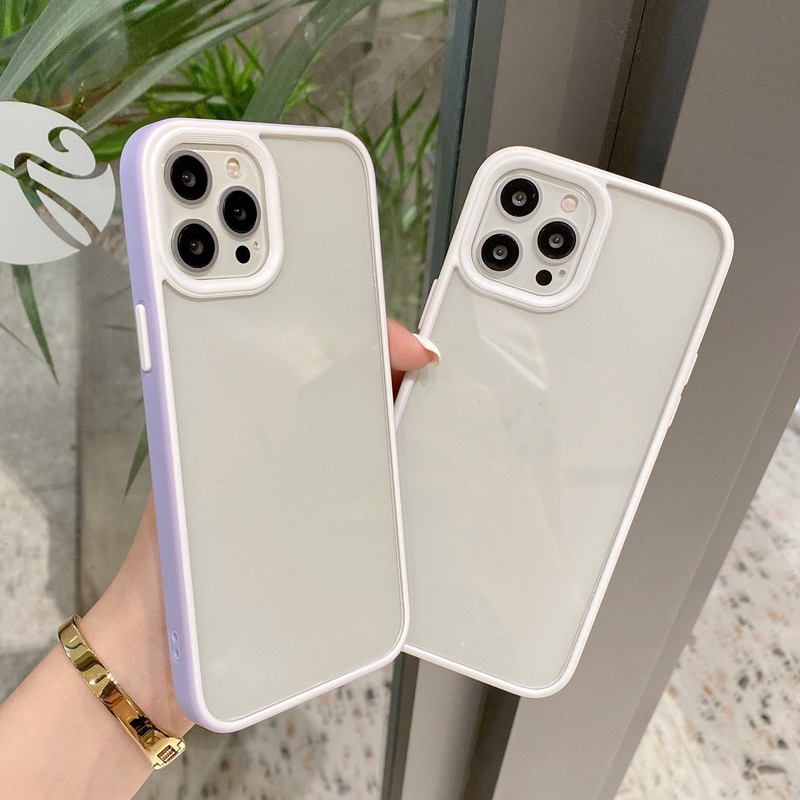 Ốp điện thoại trong suốt chống sốc chống rơi cho iPhone 13 pro max 12 pro max X XS XR