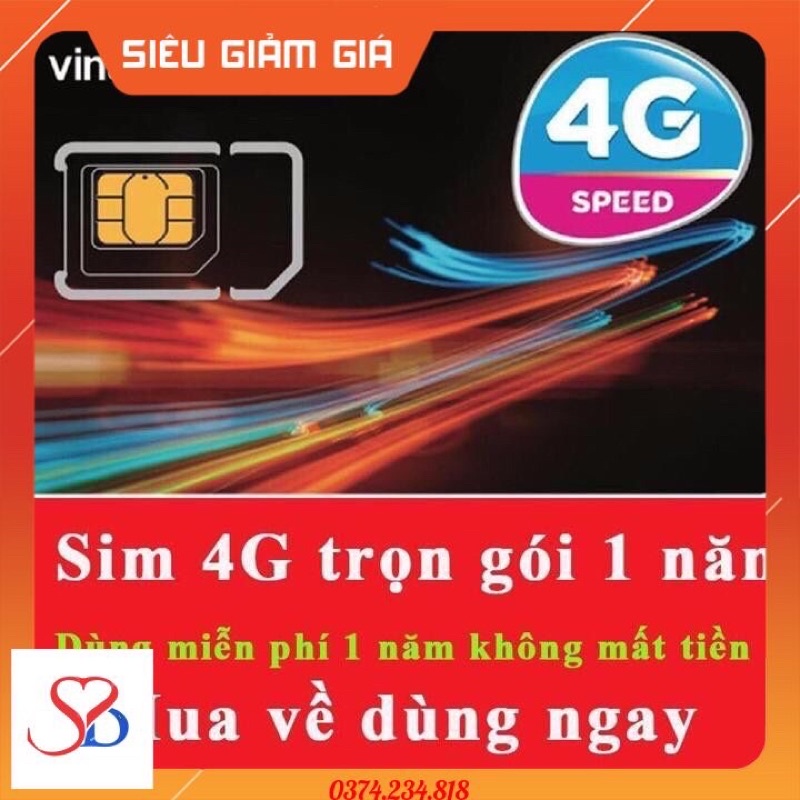 Sim data – 5g/ngày Miễn phí 12 tháng tặng 4 tháng