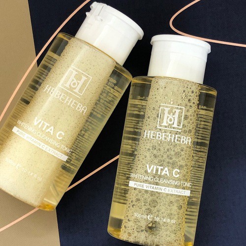 Nước tẩy trang HEBEHEBA VITA C WHITENING CLEANSING TONIC 300ml