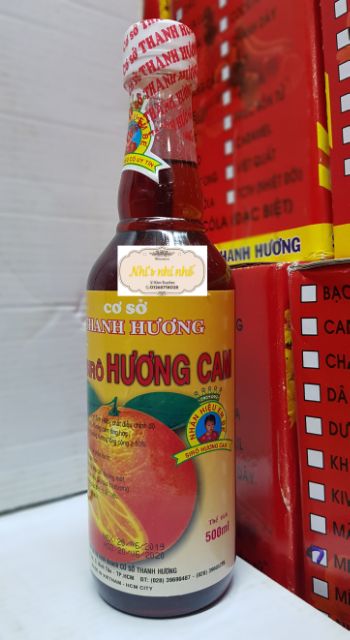 SIRO THANH HƯƠNG  đủ mùi 550ml