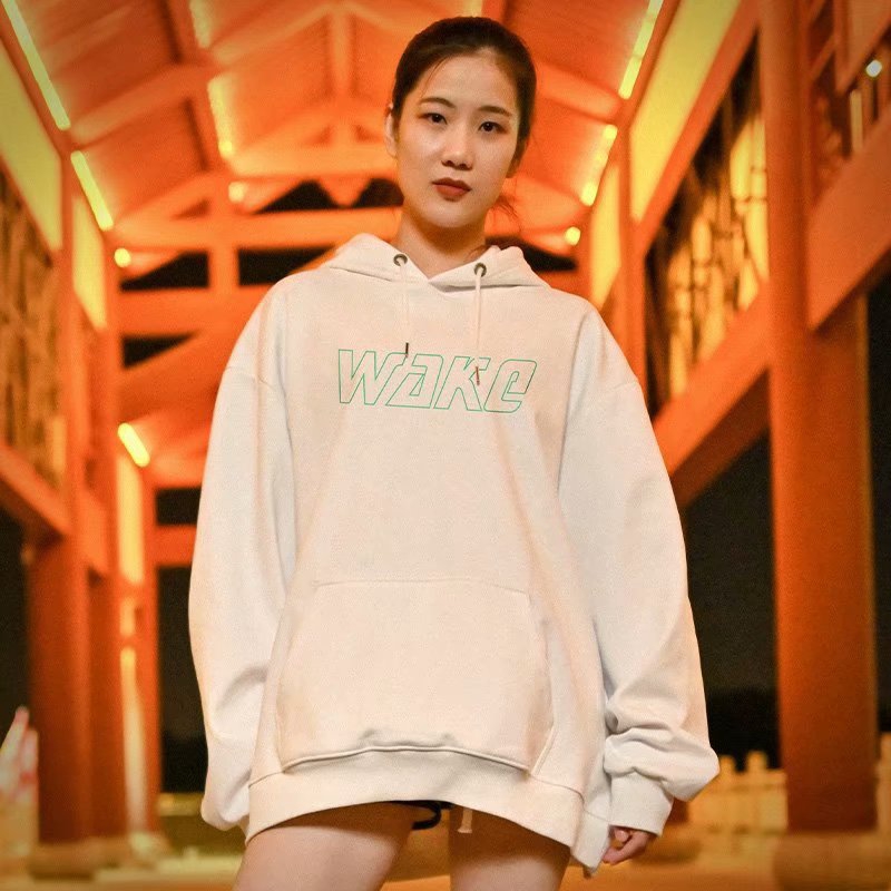 Áo Hoodie Phối Nhung Dày In Chữ Cá Tính / Size M-8Xl | BigBuy360 - bigbuy360.vn