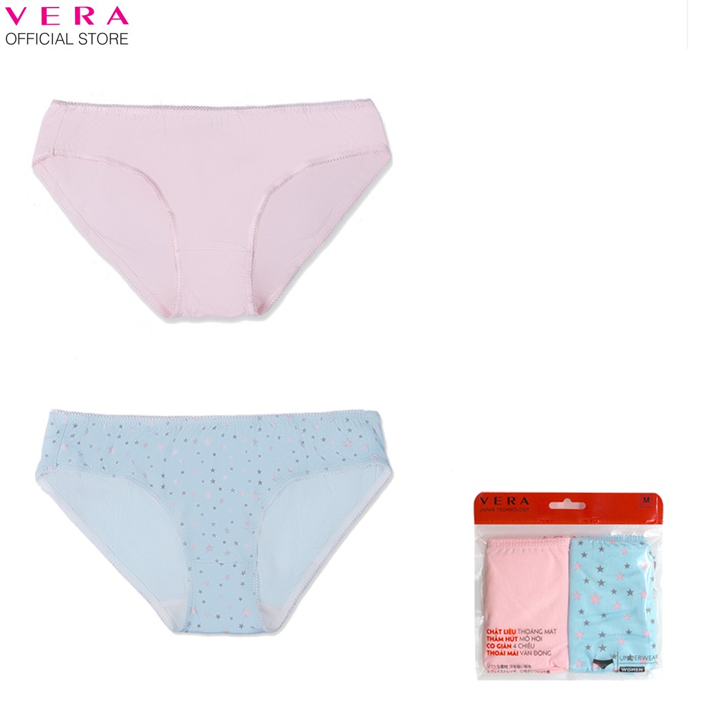 Combo 02 quần lót nữ thun lạnh Vera 6323