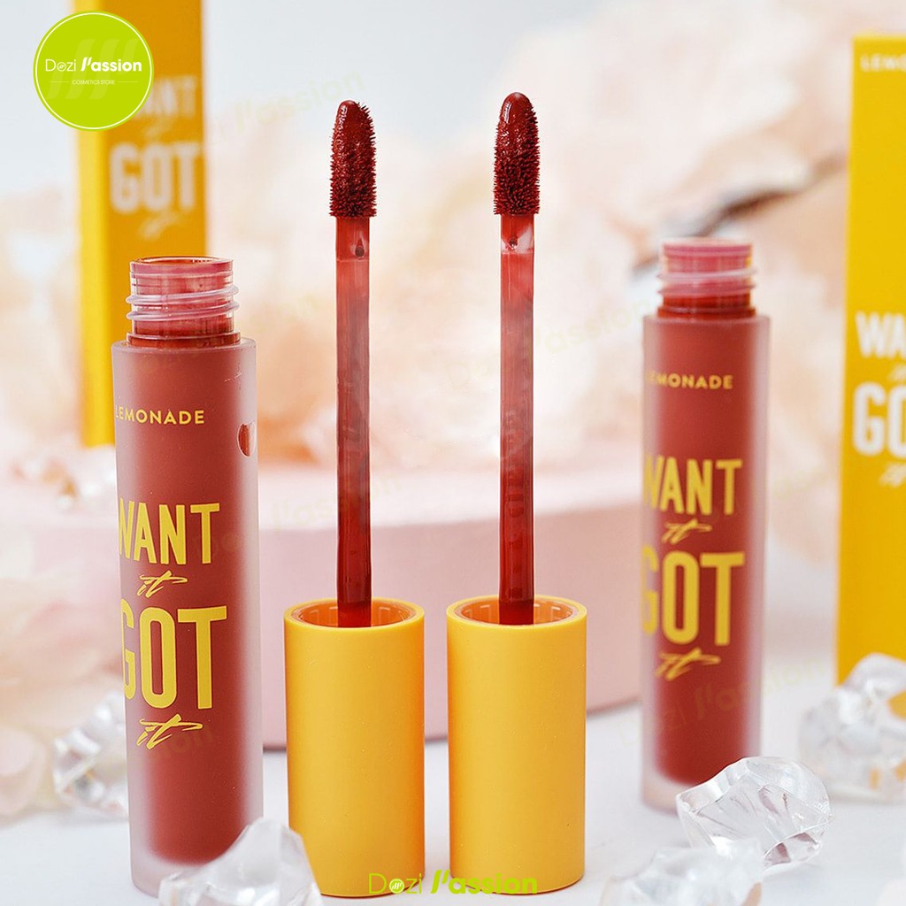 Son Kem Lì Lemonade Want It Got It Lipcream Siêu Nhẹ Môi 5g