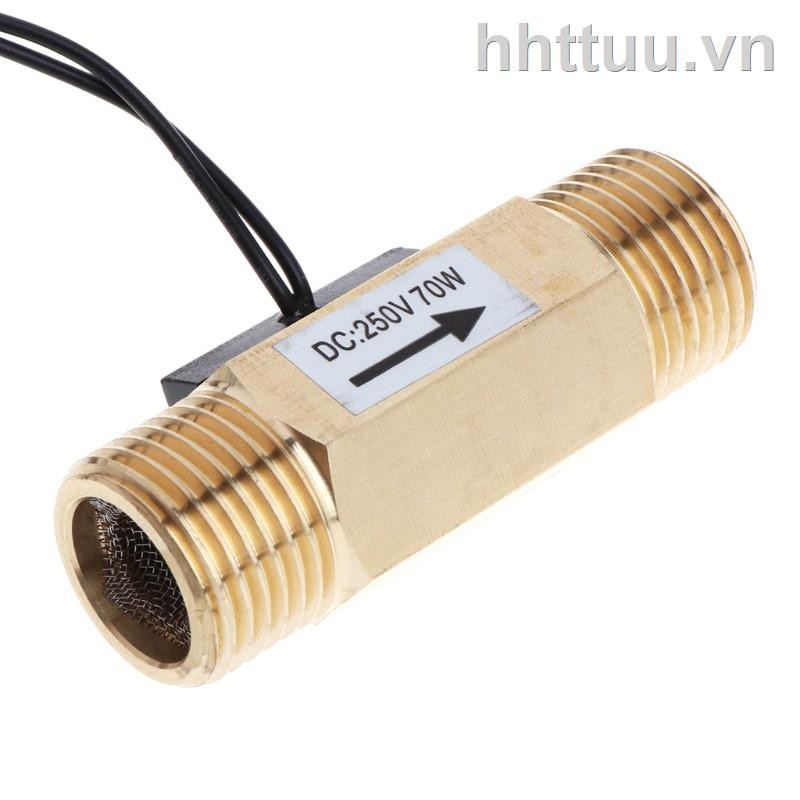 ⊙✟Công tắc cảm biến lưu lượng dòng chảy DC 250V G1 / 2 " DN15 70W