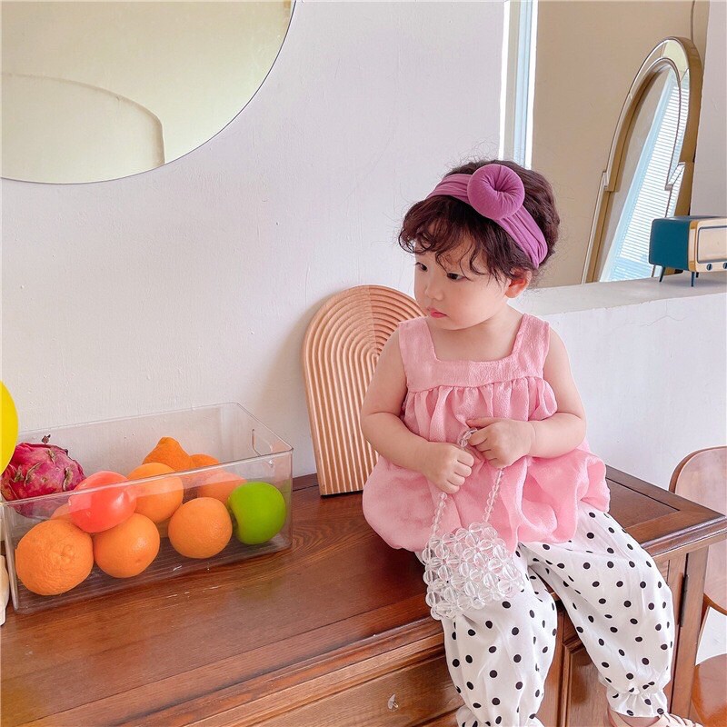 Áo sát nách dáng bồng xinh xắn