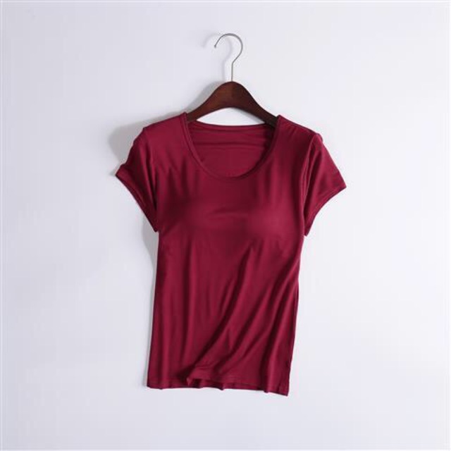Áo phông nữ có lót bra size m-4XL