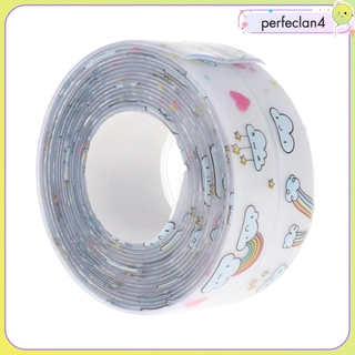Perfeclane Băng chống nước Băng chống thấm nước Băng keo tự dính dễ thương cho bồn tắm Bồn rửa nhà bếp Tường vệ sinh (3.8cm320cm)