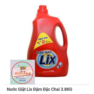 Nước giặt đậm đặc Lix 3,8kg