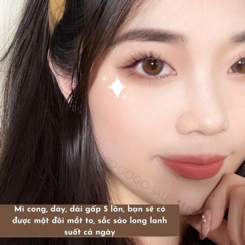 Mascara 2 Đầu Làm Dài Và Cong Mi Gogo Tales Flying Feather Lengthen 10g