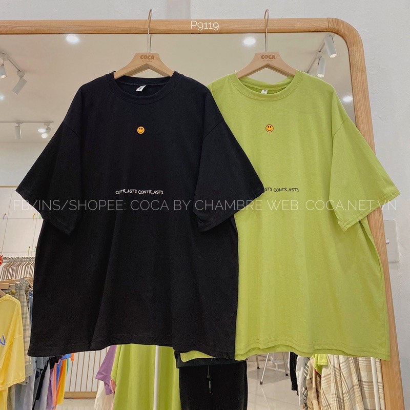[Mã WASKT304 giảm 15% tối đa 30K đơn 99K] [P9119]🥑 Áo thun áo phông unisex CONTR (Có sẵn/ảnh thật) | BigBuy360 - bigbuy360.vn