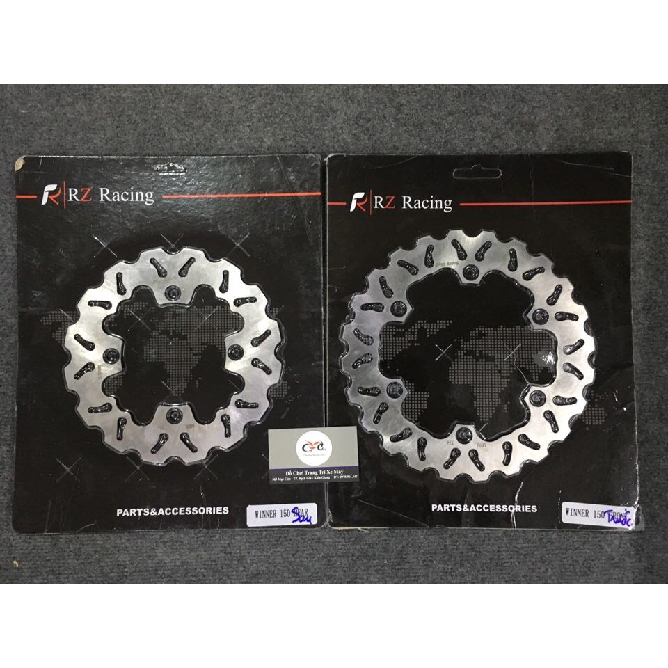 Sỉ Đĩa winner trước sau mẫu răng cưa size zin - gắn như zin