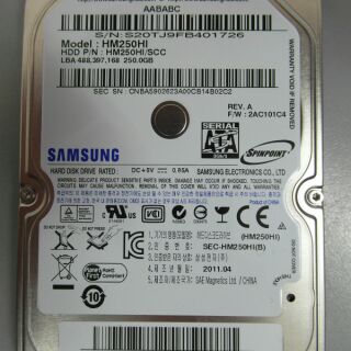 Ổ cứng Laptop HDD 250GB