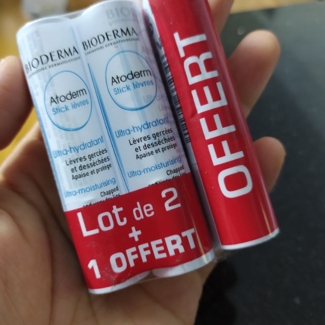 Set 3 thỏi son dưỡng chính hãng