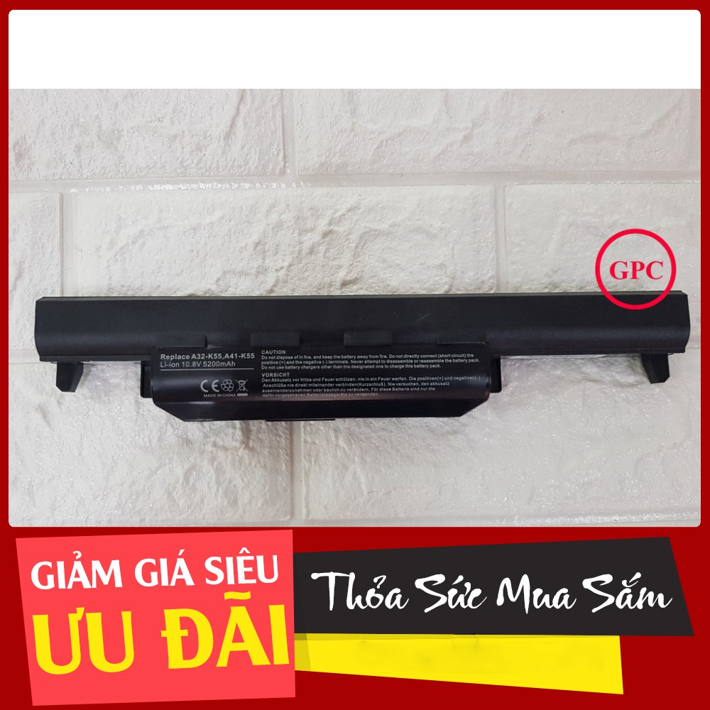 Pin Laptop Asus K45A X45C K55A K55V K45 K45V A45 K75 X55C Chất lượng cao - Nhập Khẩu