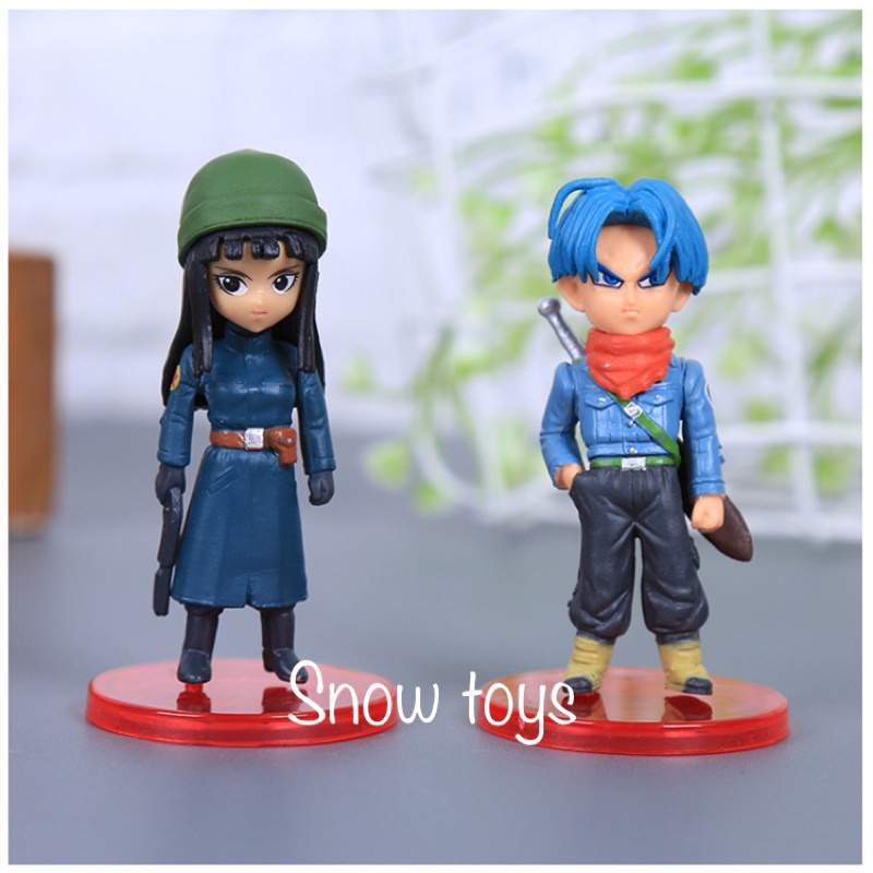 Mô hình Dragon ball Super - 18 mẫu WCF tự chọn - Goku Gohan Trunks Vegeta Zamasu Rose Black Zeno Vegeto Mai - Cao 8cm