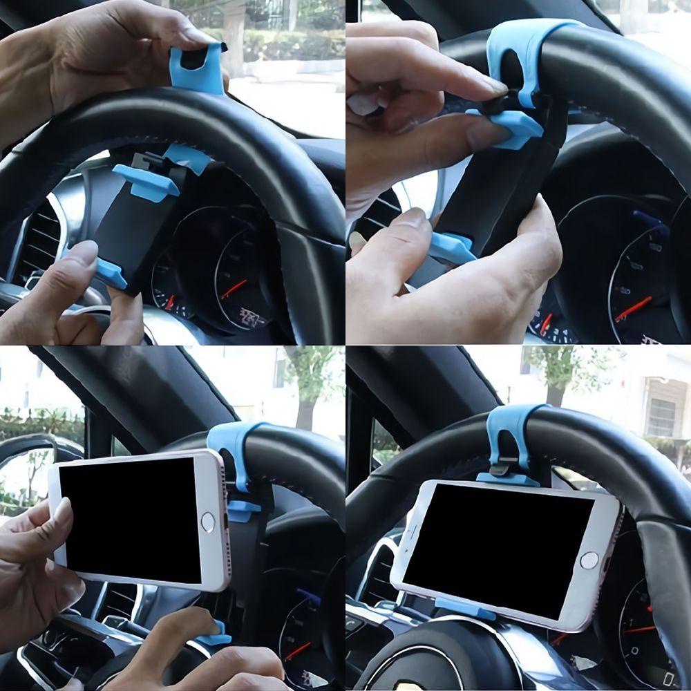 MYRONGVN Kẹp Điện Thoại Gắn Vô Lăng Xe Hơi