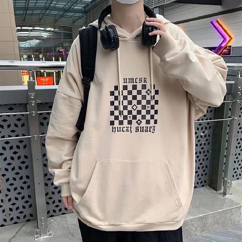 Áo hoodie Thể Thao Dáng Rộng In Họa Tiết Phong Cách Hip Hop Nhật Bản Thời Trang Cho Nam Và Nữ Cỡ M-5XL